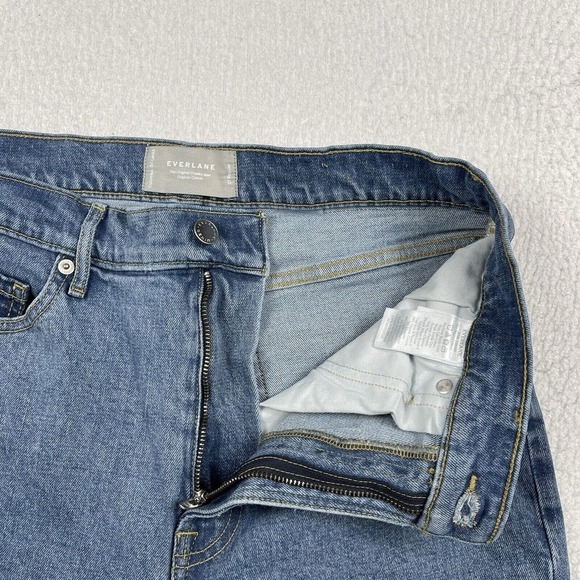 Everlane Jeans Womens 27 Blue Original Cheeky High Rise Straight Leg Casual Pant - Picture 3 of 16